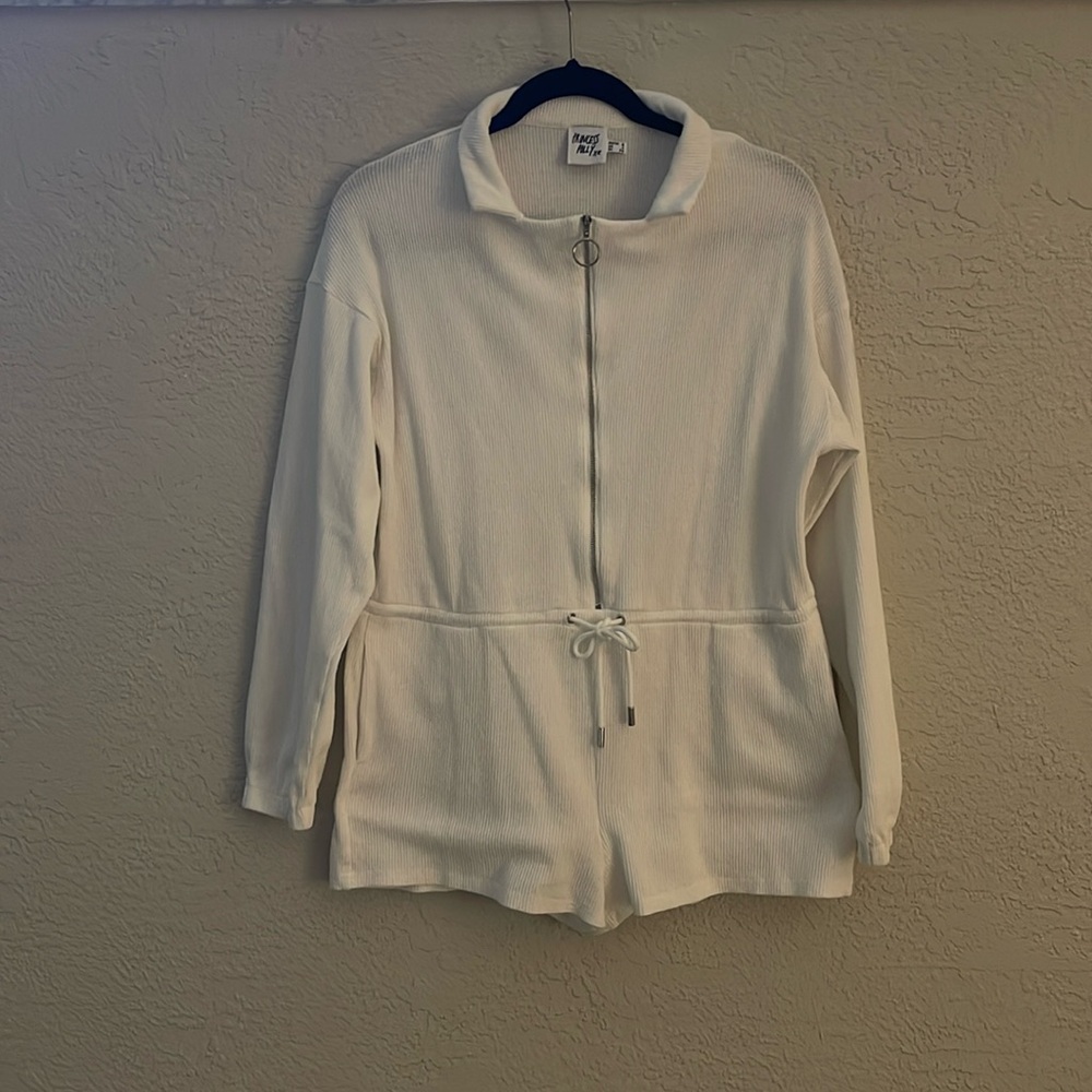 Princess Polly Romper White Suze US 4